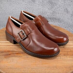 Eastland Open Road Mary Jane Buckle NIB Size 6 Brown